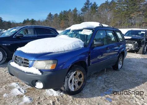 2004 Subaru Forester 2.5X z USA, uszkodzony, nr VIN JF1SG63664H732900